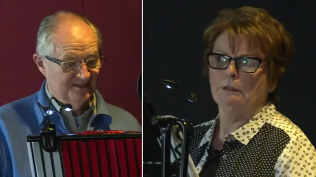 Jim Broadbent and Brenda Blethyn