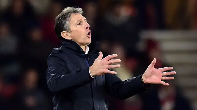 Southampton manager Claude Puel