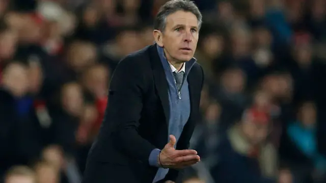 Southampton manager Claude Puel