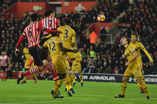 Virgil van Dijk scores