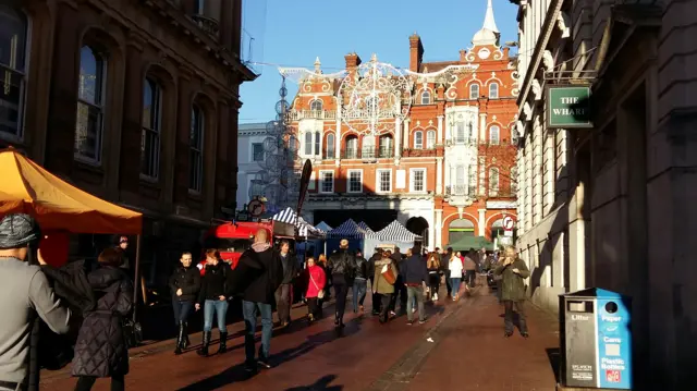 Ipswich town centre