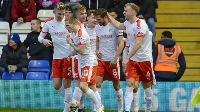 Barnsley celebrate