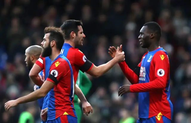 Crystal Palace celebrates