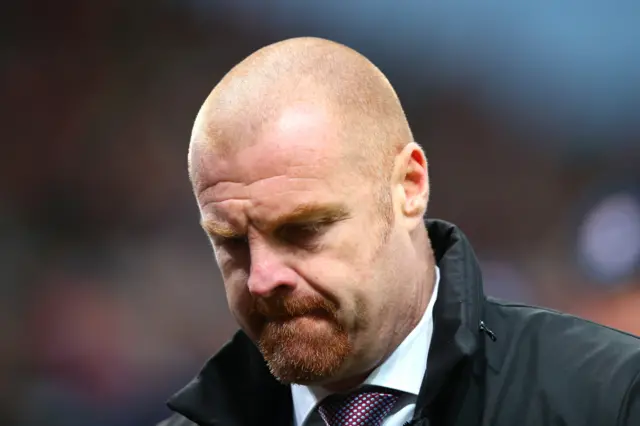 Sean Dyche is unhappy