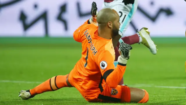 Darren Randolph. West Ham