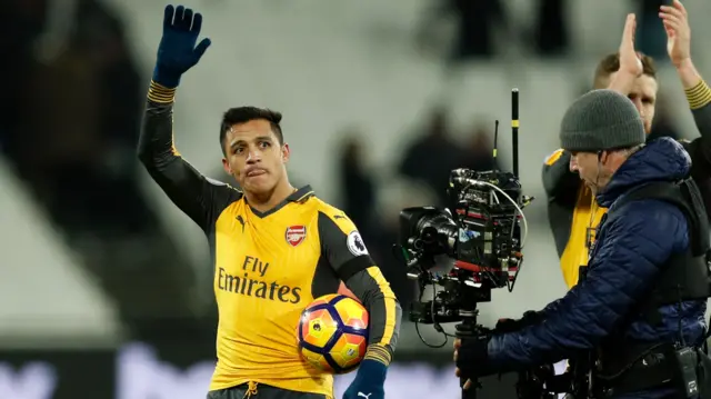 Alexis Sanchez, Arsenal