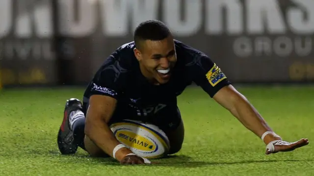 Newcastle Falcons' Marcus Watson