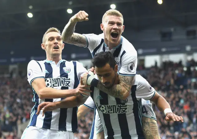 James McClean celebrates