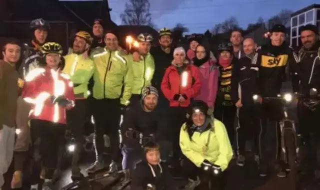 Bike riders