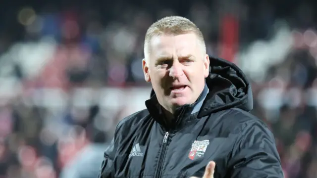 Brentford boss Dean Smith