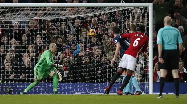 Paul Pogba scores