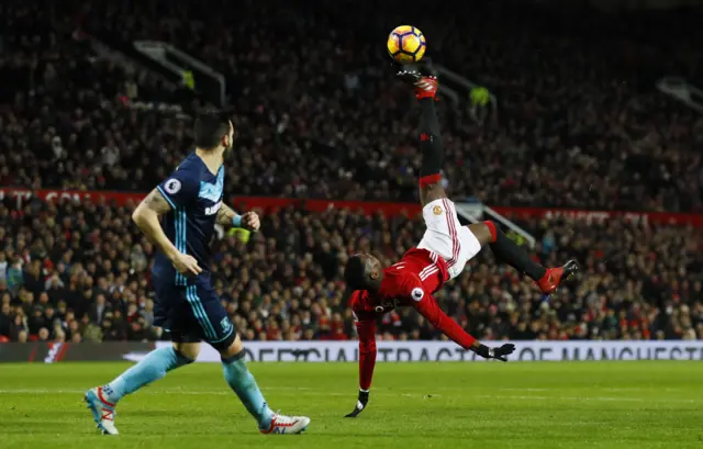 Paul Pogba shoots