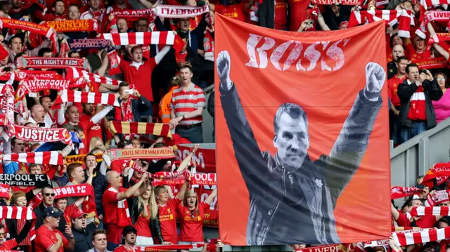 Brendan Rodgers banners