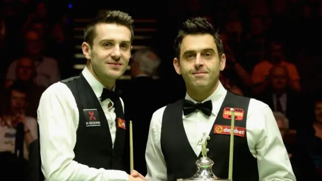 Mark Selby and Ronnie O'Sullivan