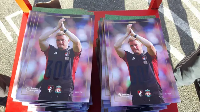 Eddie Howe on the Bournemouth programme