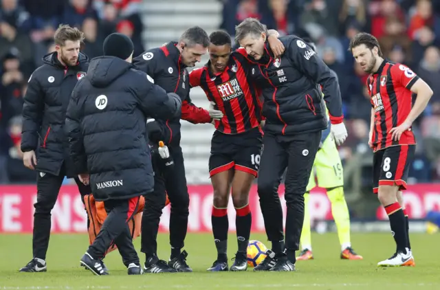 Junior Stanislas receives medical