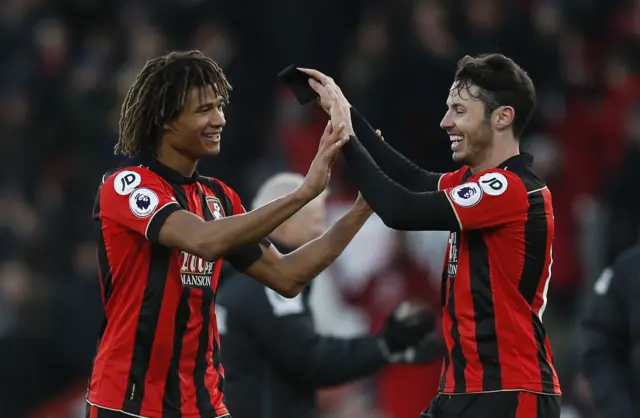 Nathan Ake and Adam Smith