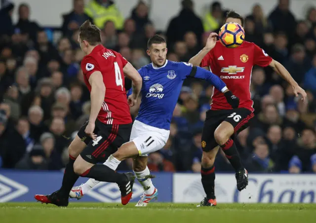 Kevin Mirallas in action