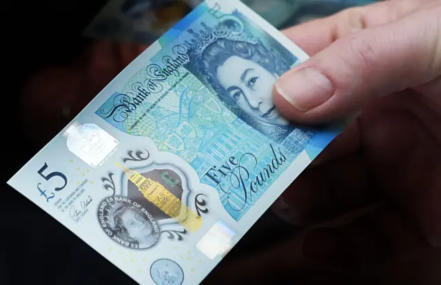 New £5 note