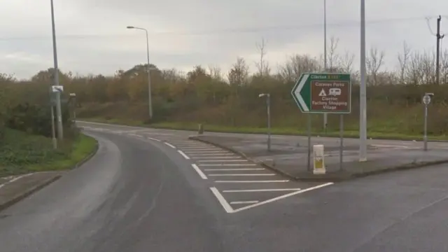 A133 junction
