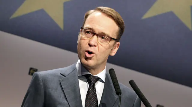 Jens Weidmann, President of Deutsche Bundesbank at European Banking Congress EBC in Frankfurt, on November 18, 2016