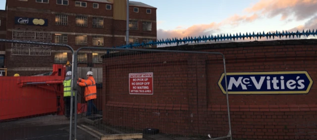 New floodgates being fitted