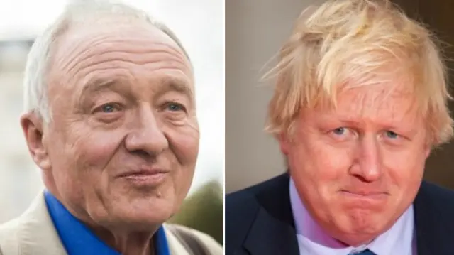 Ken Livingstone and Boris Johnson