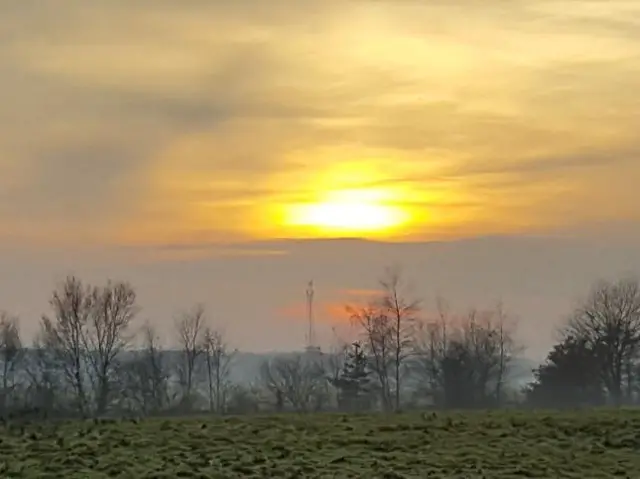 A misty view over Elvington