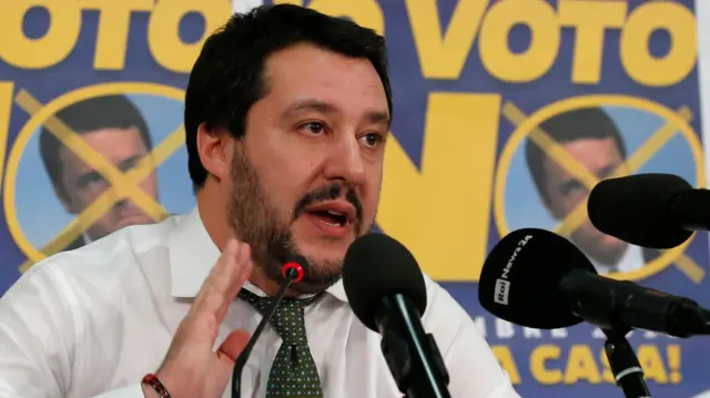 Matteo Salvini (file pic)