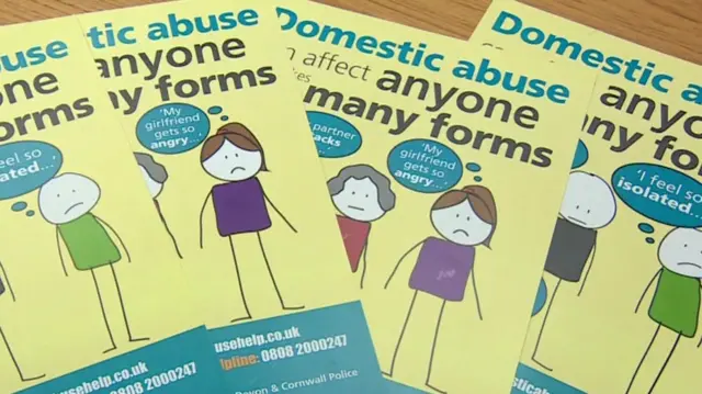 Domestic abuse leaflets