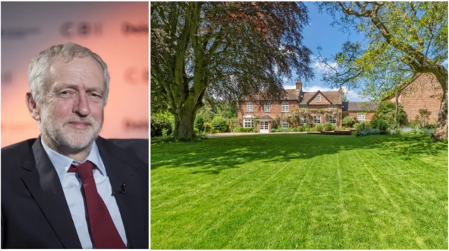 Corbyn and his former house