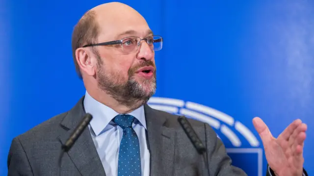 President of the European Parliament Martin Schulz