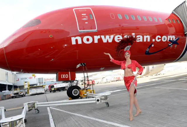 Norwegian Air plane