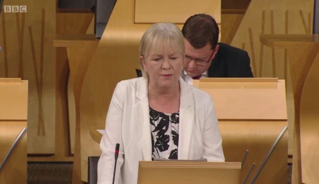 Scottish Labour MSP Johann Lamont