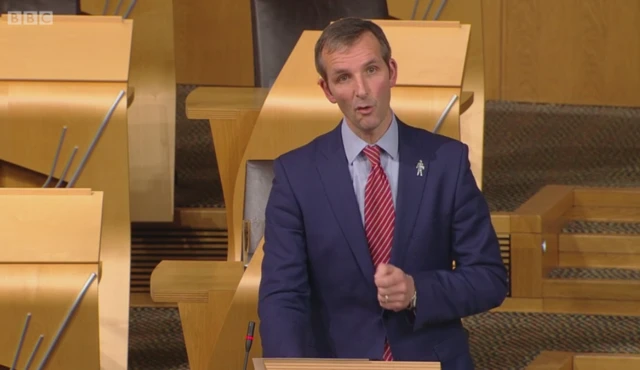 Scottish Lib Dem MSP Liam McArthur