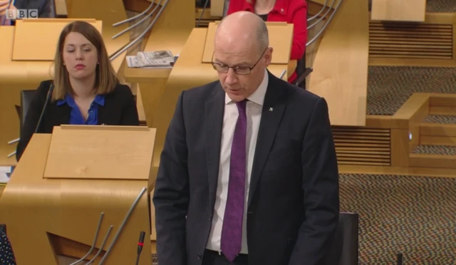 Education Secretary John Swinney