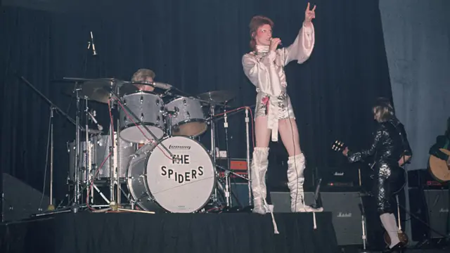 David Bowie as Ziggy Stardust
