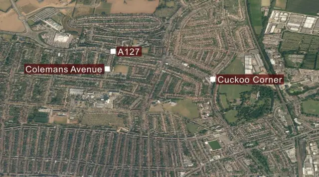 A127 map
