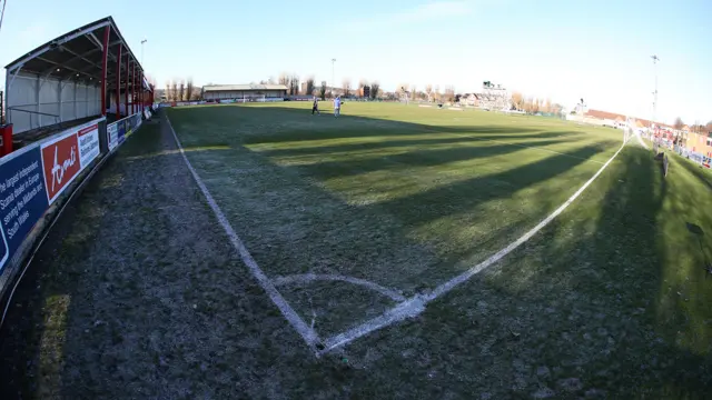 frozen pitch