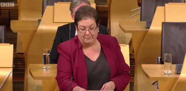 Labour MSP Jackie Baillie