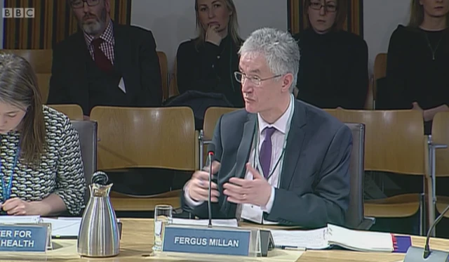 Fergus Millan from the Scottish government