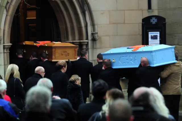 Funeral of Andrew and Kiera Broadhead