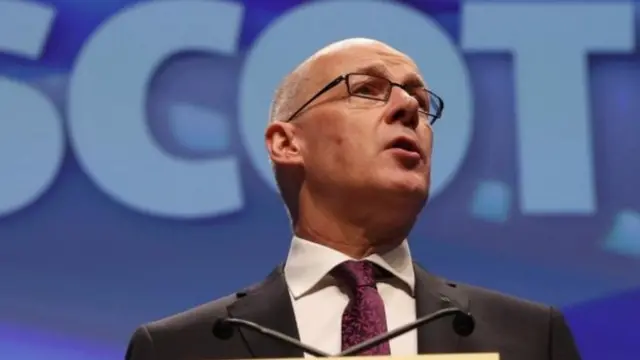 Education Secretary John Swinney said the results made for "uncomfortable reading"