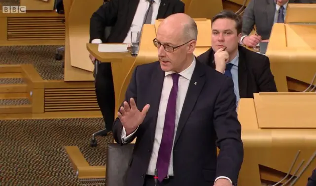 Education Secretary John Swinney