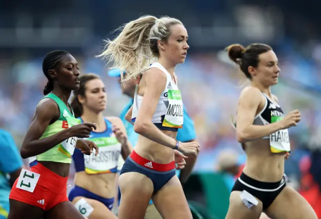 Eilish McColgan in action