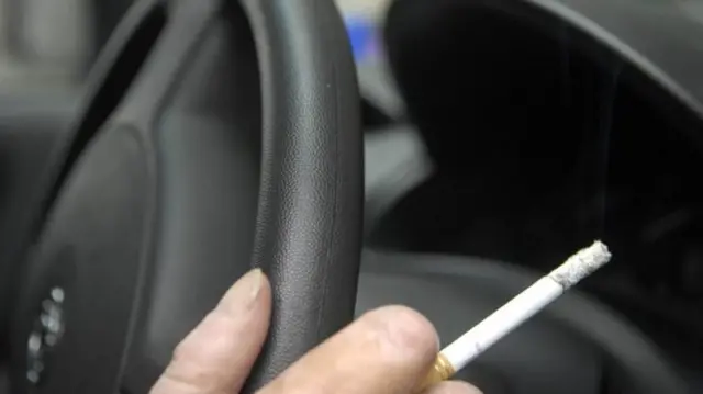 The BMA says all smoking in cars should be banned