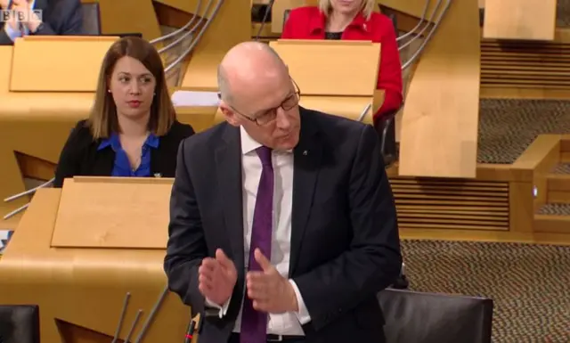 Education Secretary John Swinney