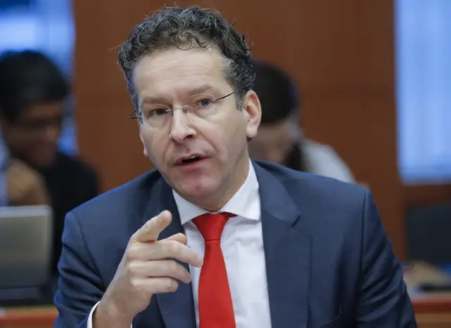 Dutch finance minister Jeroen Dijsselbloem