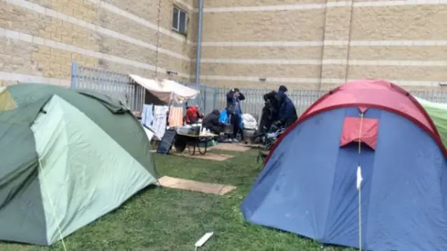 Tents in Scunthorpe