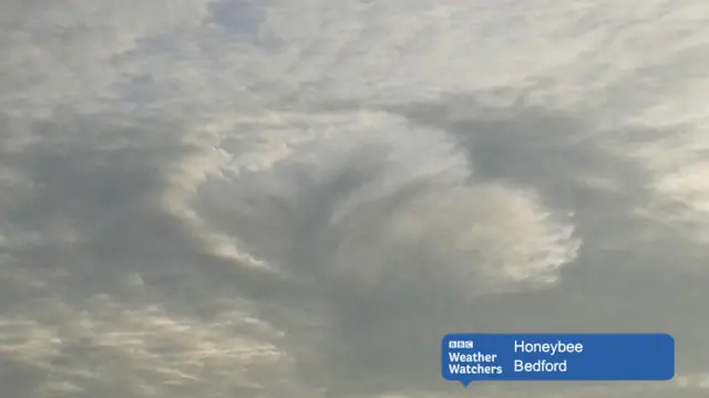 Fallstreak cloud